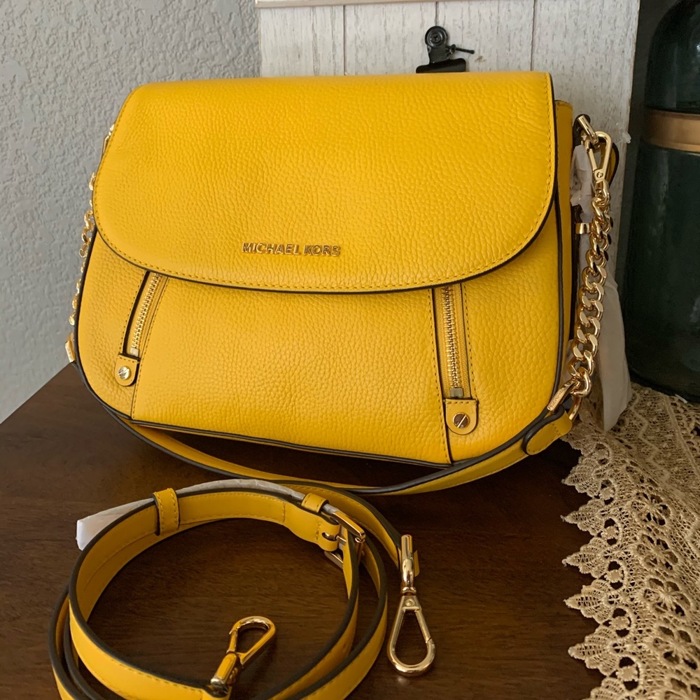 💛 new MK shoulder/ crossbody bag Bedford - Picture 4 of 8
